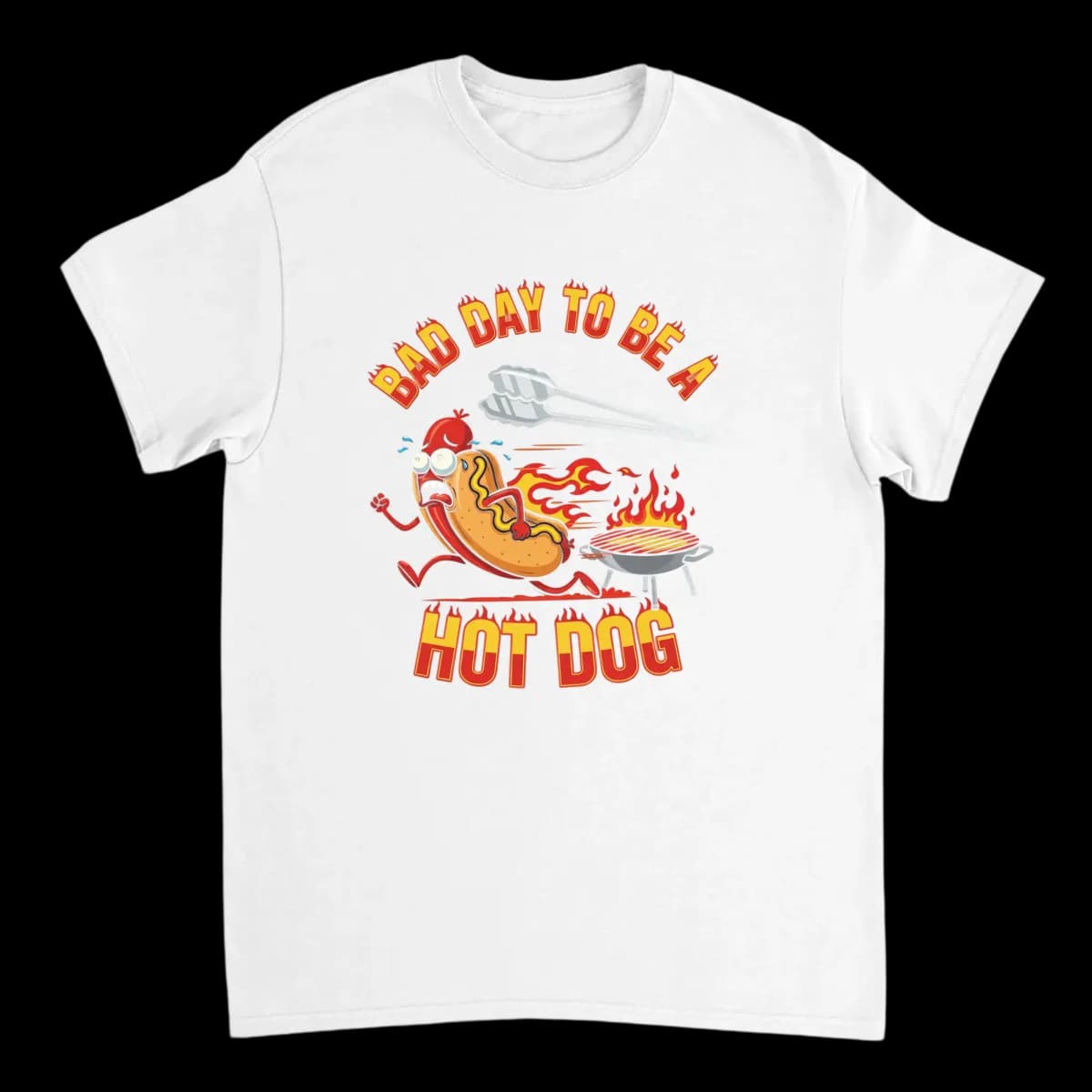 Bad Day To Be A Hot Dog Graphic Tee