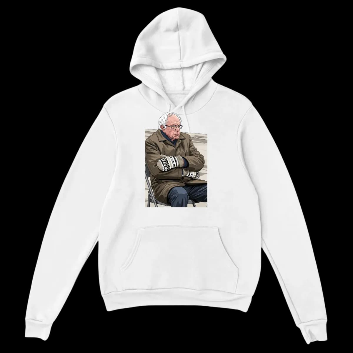 Bernie's Mitten Mood: Ready for Business Hoodie