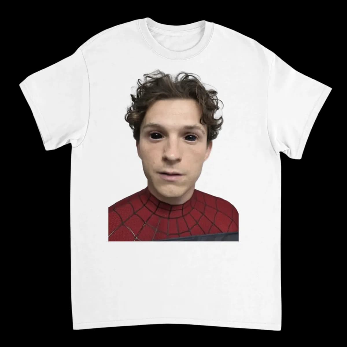 Big Pupil Void Stare Meme T-Shirt T-Shirts - White