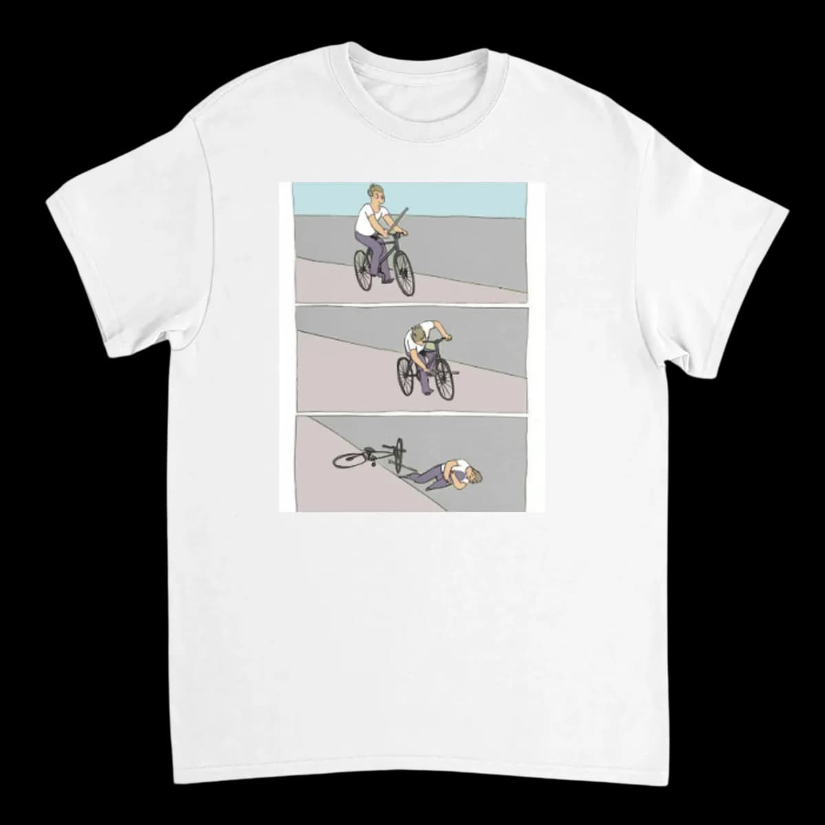Bike Fall (Stick Figure)