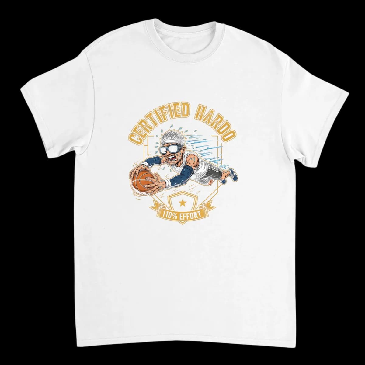 Certified Hardo Graphic T-Shirt - White T-Shirts (ZeitZwag Streetwear)