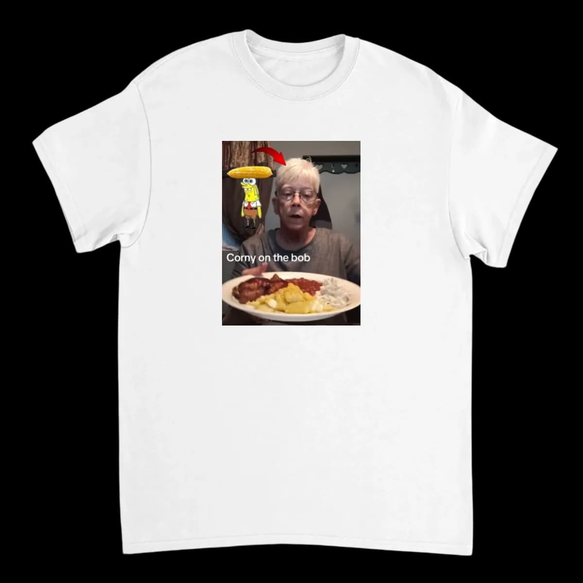 Corny On The Bob Tee - Patty Miller Meme