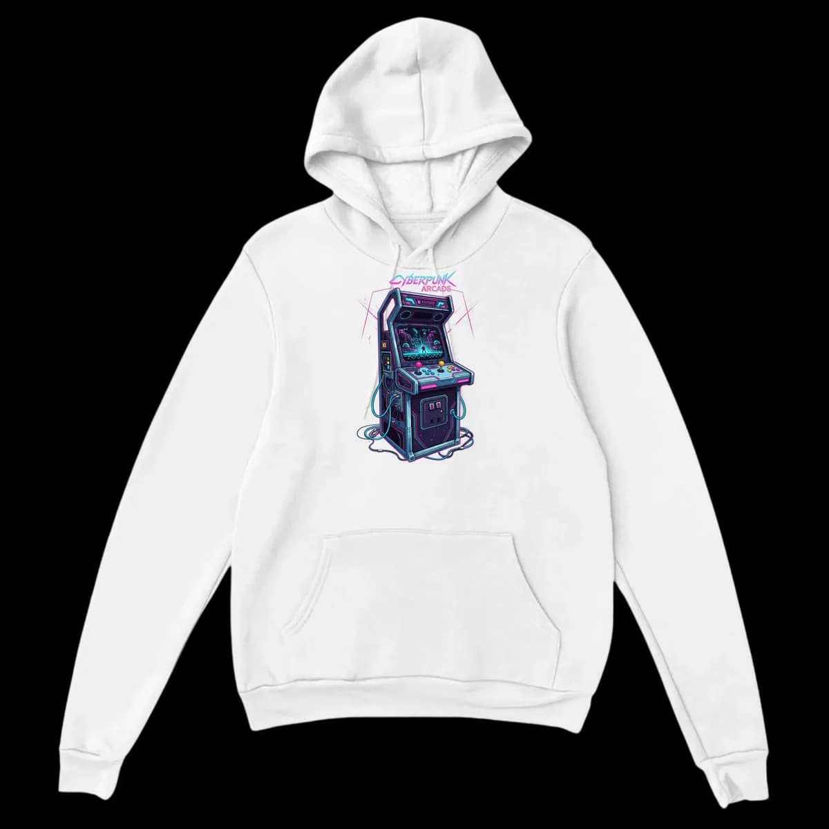 Cyberpunk Arcade Dreamer Hoodie
