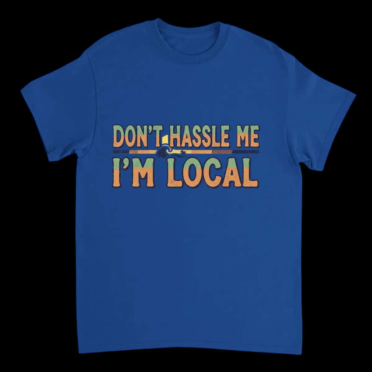 Don't Hassle Me I'm Local T-Shirt - White T-Shirts (ZeitZwag Streetwear)