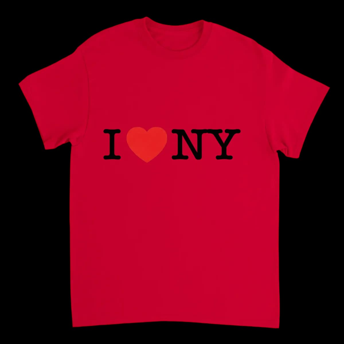 I Love NY Classic Meme T-Shirt T-Shirts - Red