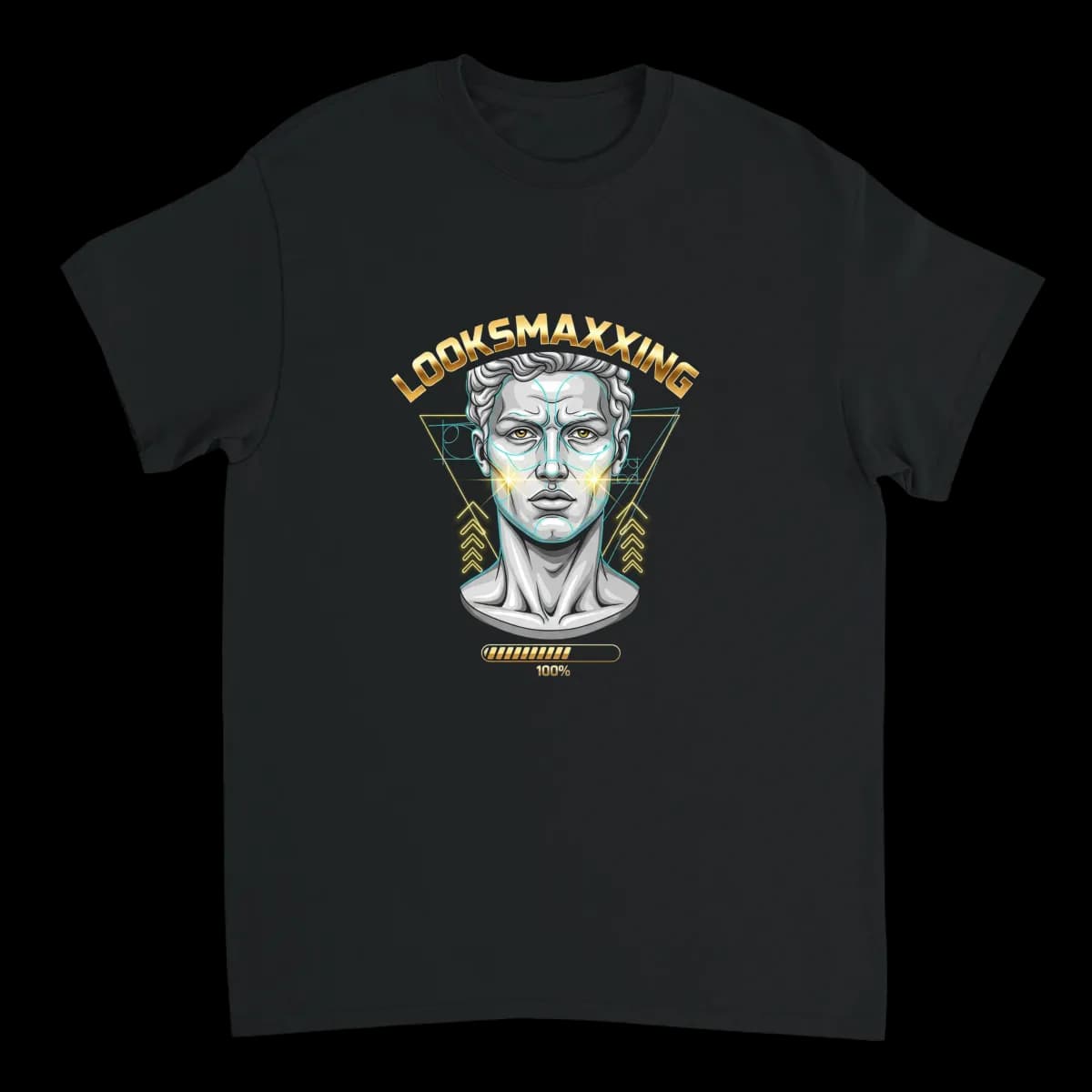 Looksmaxxing Vibe Graphic T-Shirt