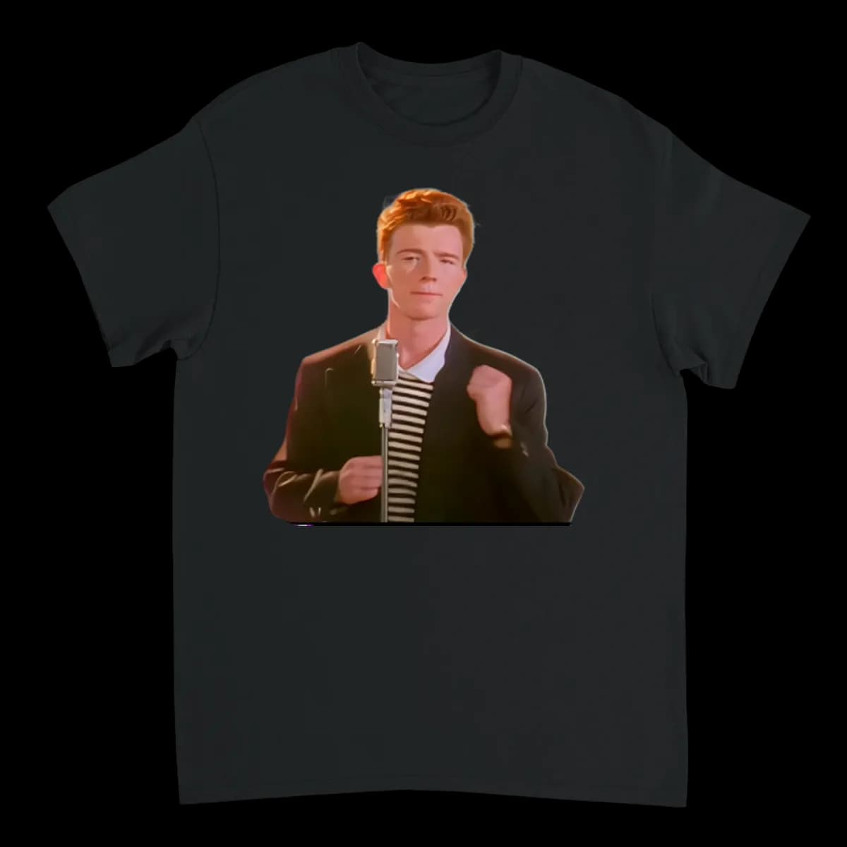 Rickroll Ready: Never Give Up Tee